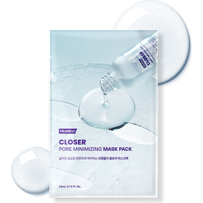 Frankly Closer - Pirinç Özü, Peptit ve Kolajen Içeren Gözenek Karşıtı Kağıt Maske Maskeler Fiyatı