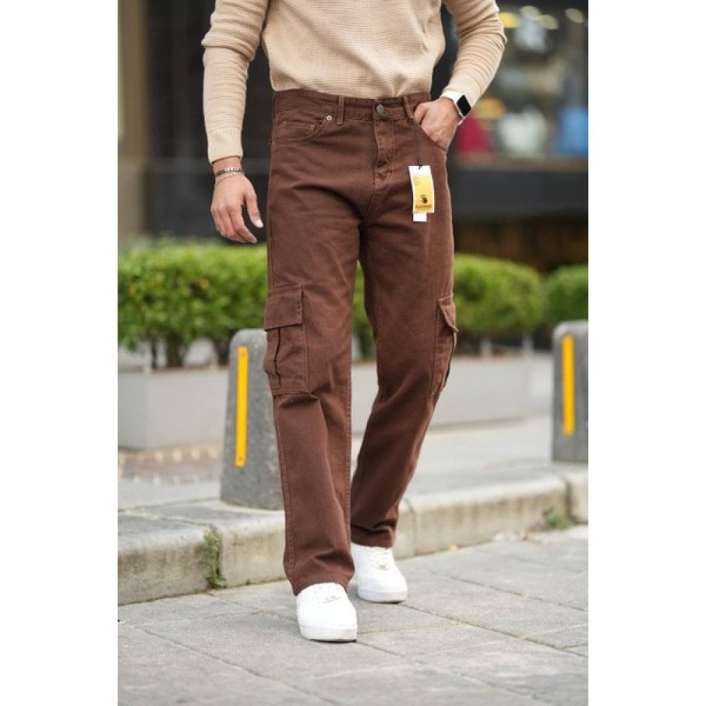 Frankness Jeans Erkek Yeni Sezon Baggy Kargo Pantolon Erkek Pantolon Fiyatı