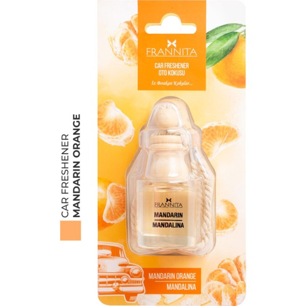 Frannita Mandalina Kokulu Oto Parfümü 8 ml - Meyve Oto Kokuları Fiyatı