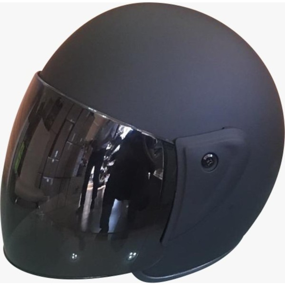 Free-M 009 Açık Yarım Kask Mat Siyah - L Motorsiklet Kaskları Fiyatı