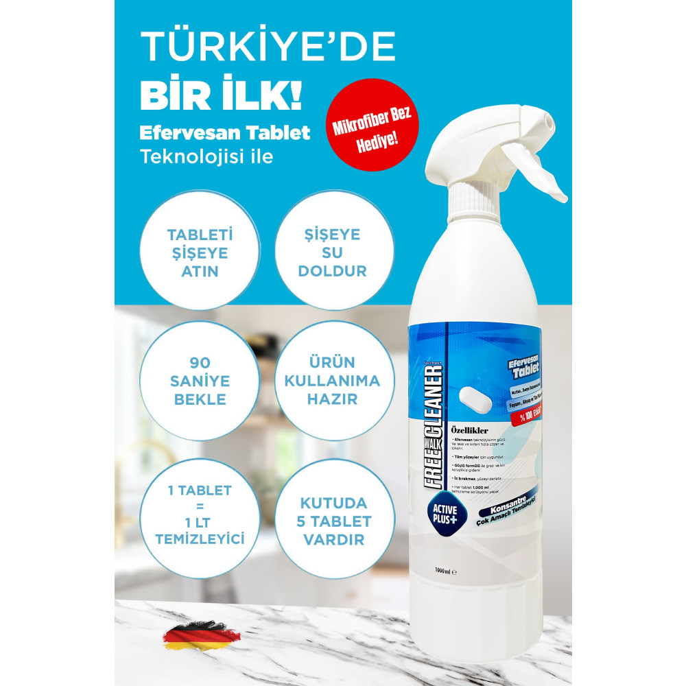 Free Walk Çok Amaçlı Konsantre Yüzey Temizleyici Parlatıcı ve Temizleyiciler Fiyatı