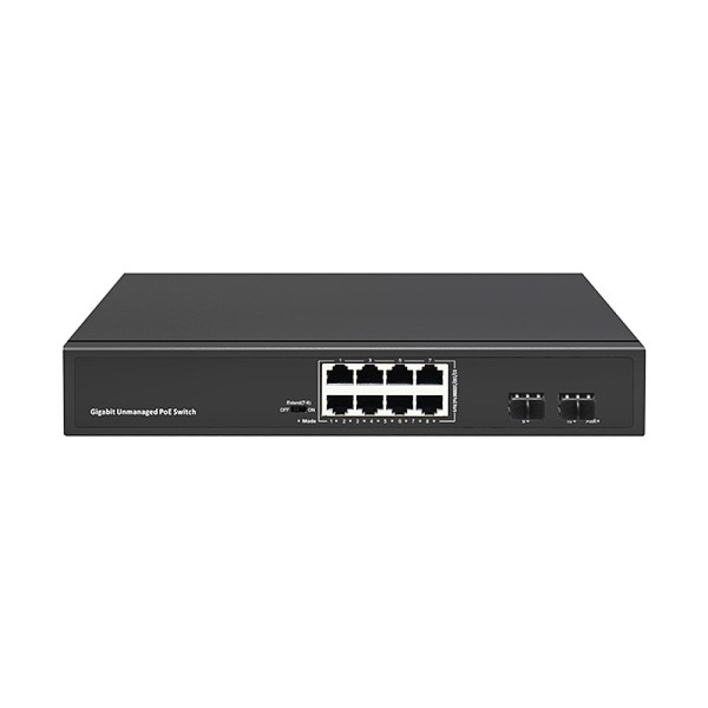 Freelınk (FRL-8P2S) 8 Port 10/100/1000 Poe 2xuplink Sfp Port 120W Poe Switch Hub & Switch Fiyatı