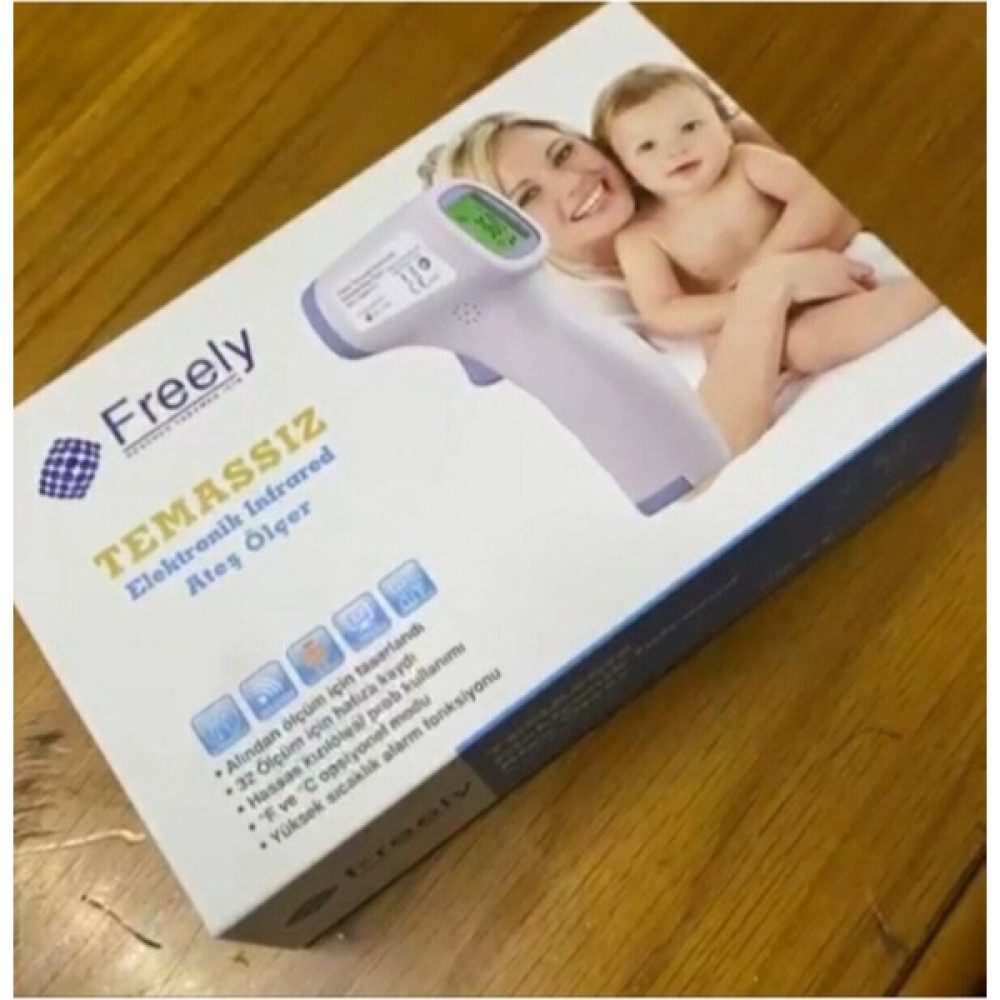 Freely Ateş Ölçer Temassız Freely - Beyaz Ateş Ölçer Fiyatı
