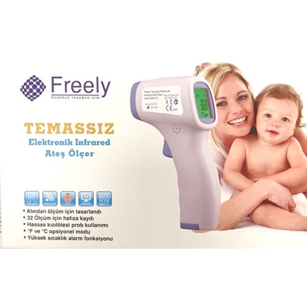 Freely Kızılötesi Alından Temassız Ateş Ölçer Termometre Ateş Ölçer Fiyatı