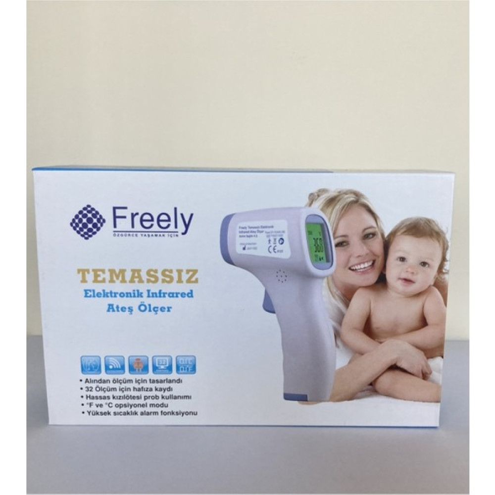 Freely Kızılötesi Temassız Ateş Ölçer - Beyaz Ateş Ölçer Fiyatı