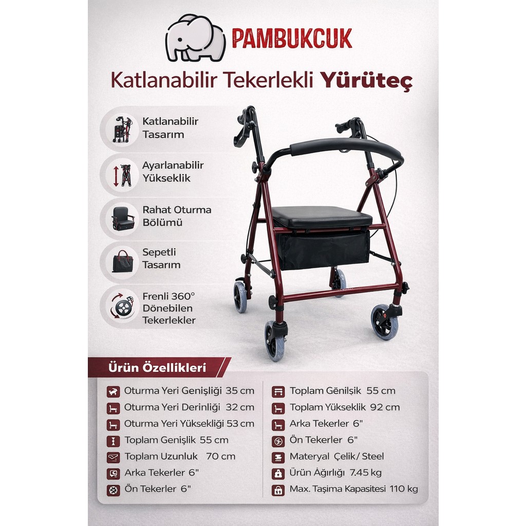 Freely Tekerlekli Rolatör AS9144L - Siyah - 84 cm SSD / Solid State Drive Fiyatı