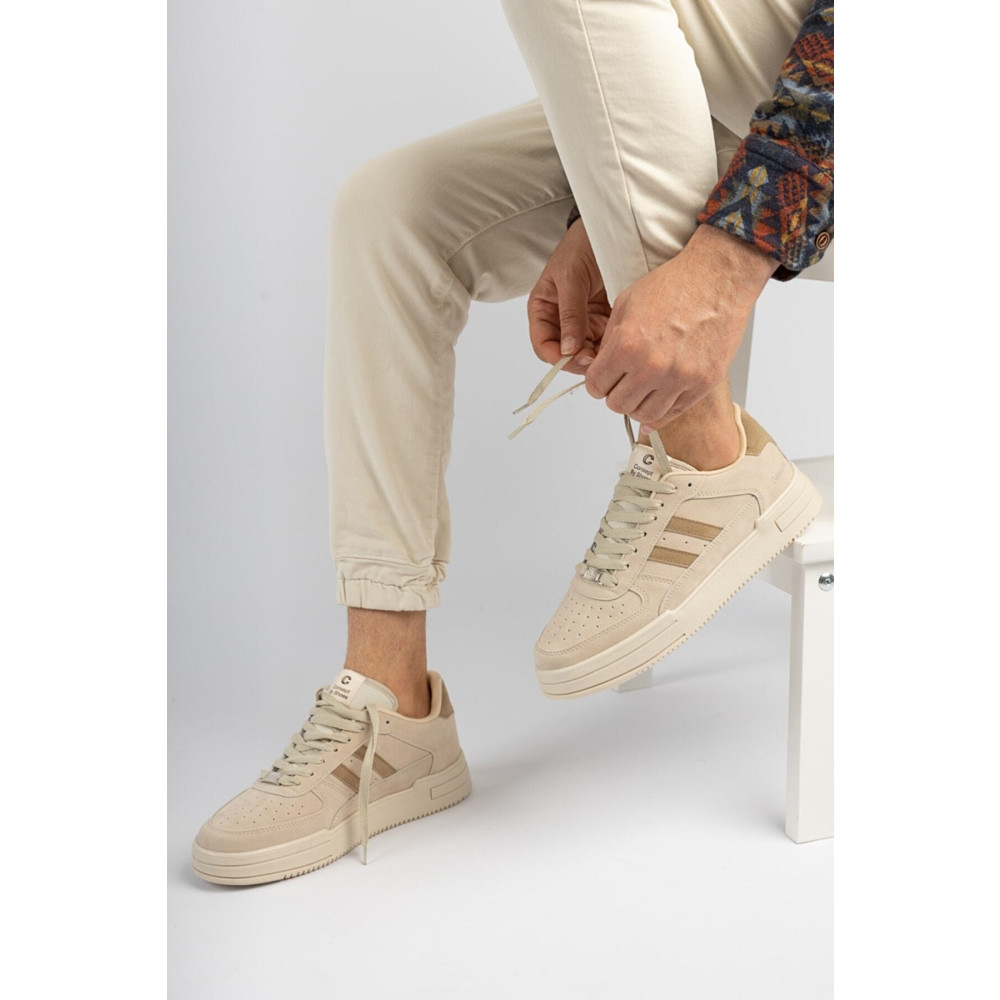 Freemax Unisex Garantili Ortopedik Hafif Esnek Sağlam Sneaker Spor Ayakkabı Bej Kahve 41 Beden Spor Ayakkabı Fiyatı