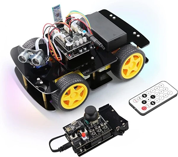 Freenove Arduino Ide Uyumlu RF Uzaktan Kumandalı 4WD Araç Kiti B07Ybptxhg Teknolojik Oyuncak Fiyatı