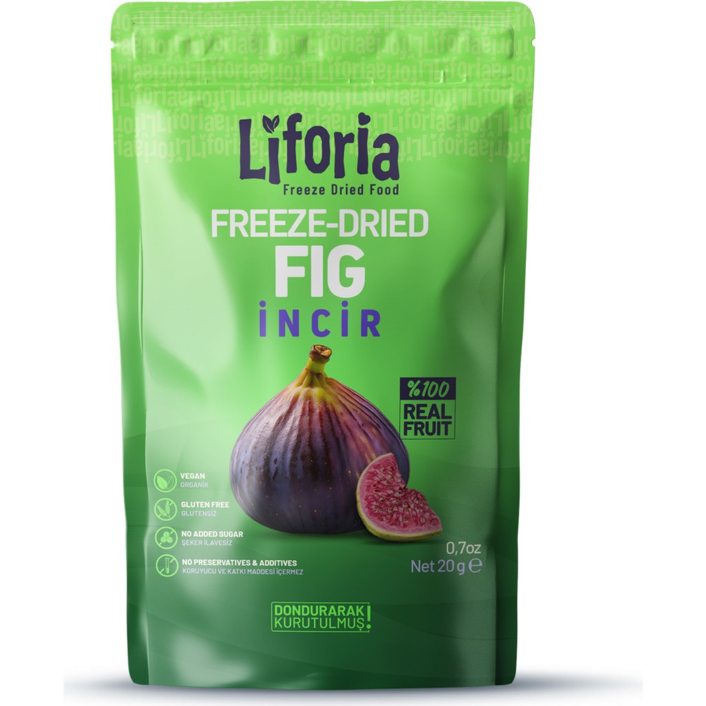 Freeze Dried Ince Dilim Incir- Dondurularak Kurutulmuş Meyve-Freeze Dry Kuru MEYVE 20GR - 20 gr Kuru Meyve Fiyatı