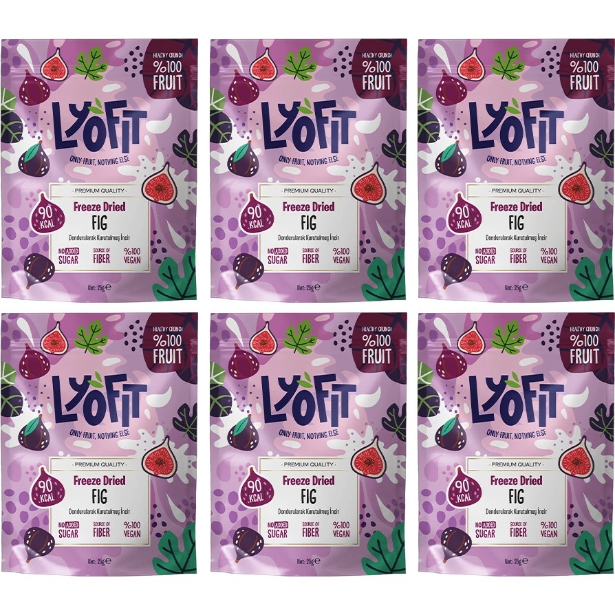 Freeze Dried Incir 25G - 6 Adet Kuru Meyve Fiyatı