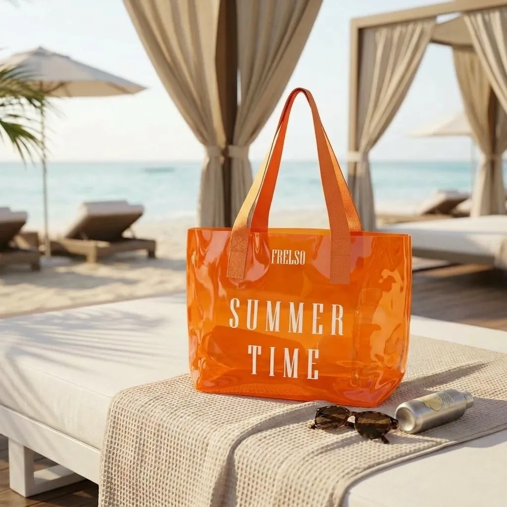 Frelso Şeffaf Plaj Çantası Baskılı Kadın Beach Bag Diğer Fiyatı