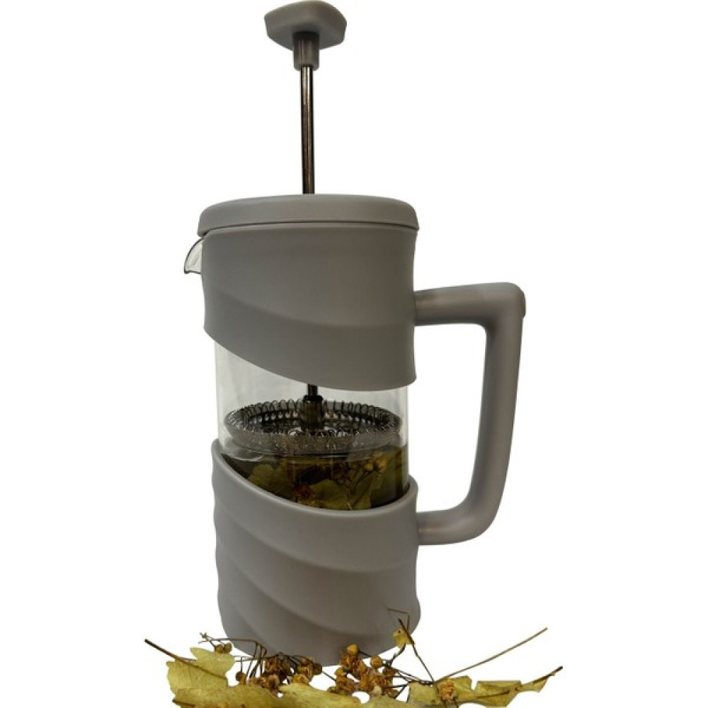 French Press 350ML - Gri - Standart French Press Fiyatı