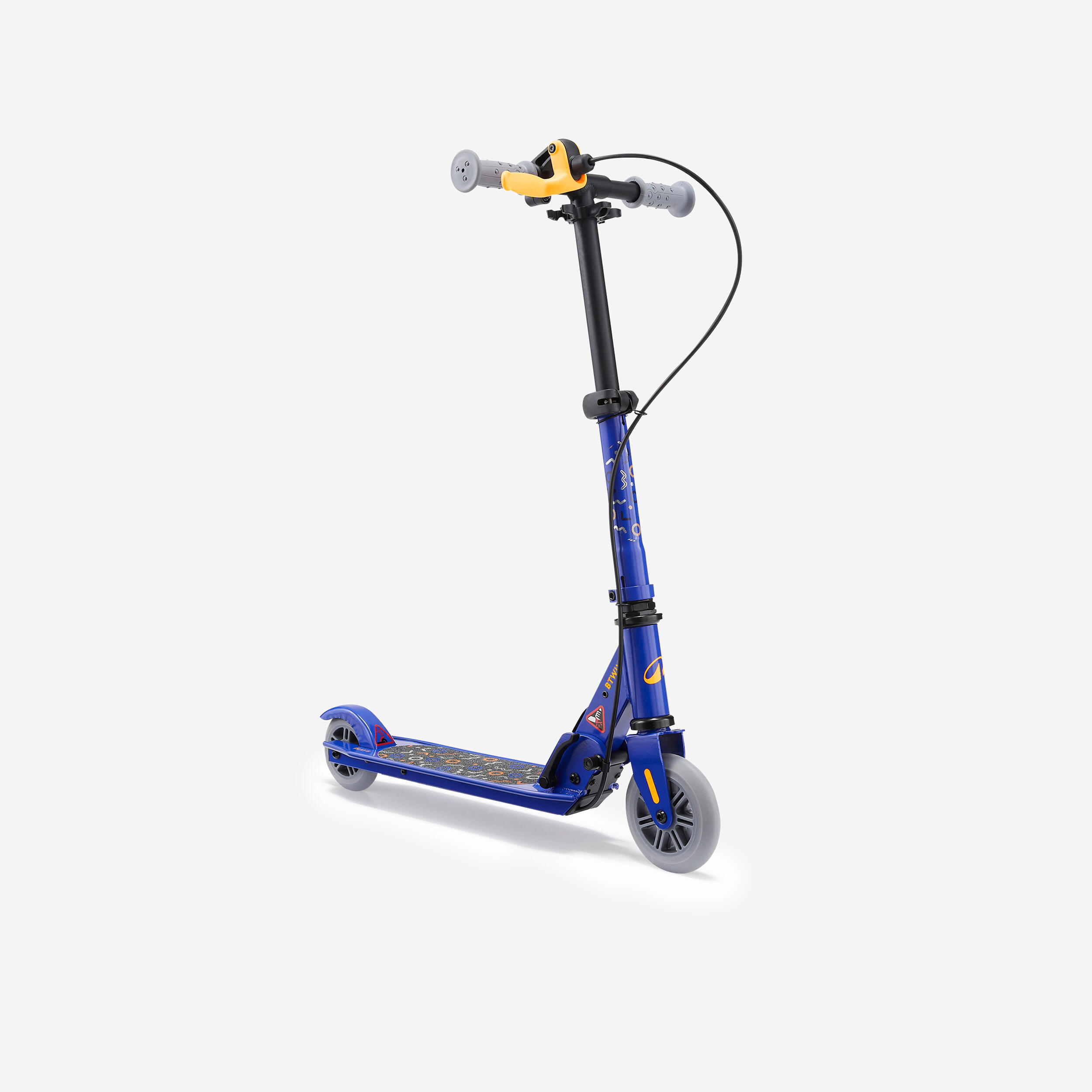 Oxelo Frenli Çocuk Scooterı - Mavi/Turuncu - Play 5 Scooter Fiyatı