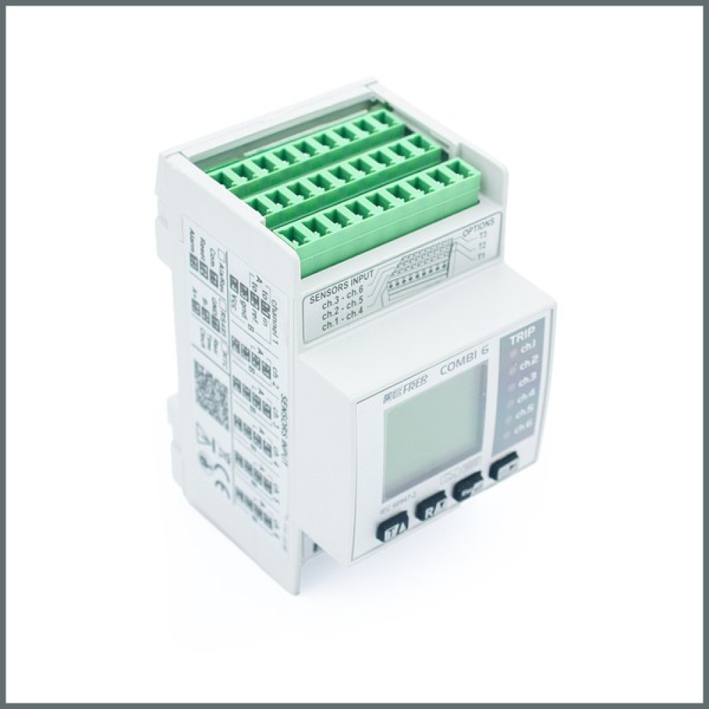 Frer F Tipi Kaçak Akım Rölesi 6 Kanal 80-260Vac/dc 30mA-30A. 3Modül - 30 A Yedek Parça - Elektrikli El Aletleri Fiyatı