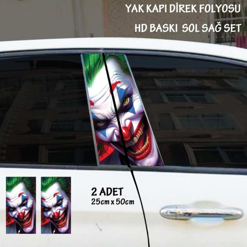 Fresh Batman Intikam Baskılı Folyo 2Adet Set - Oto Kapı Kaplama Sticker Tuning Görünüm Oto Boyaları Fiyatı