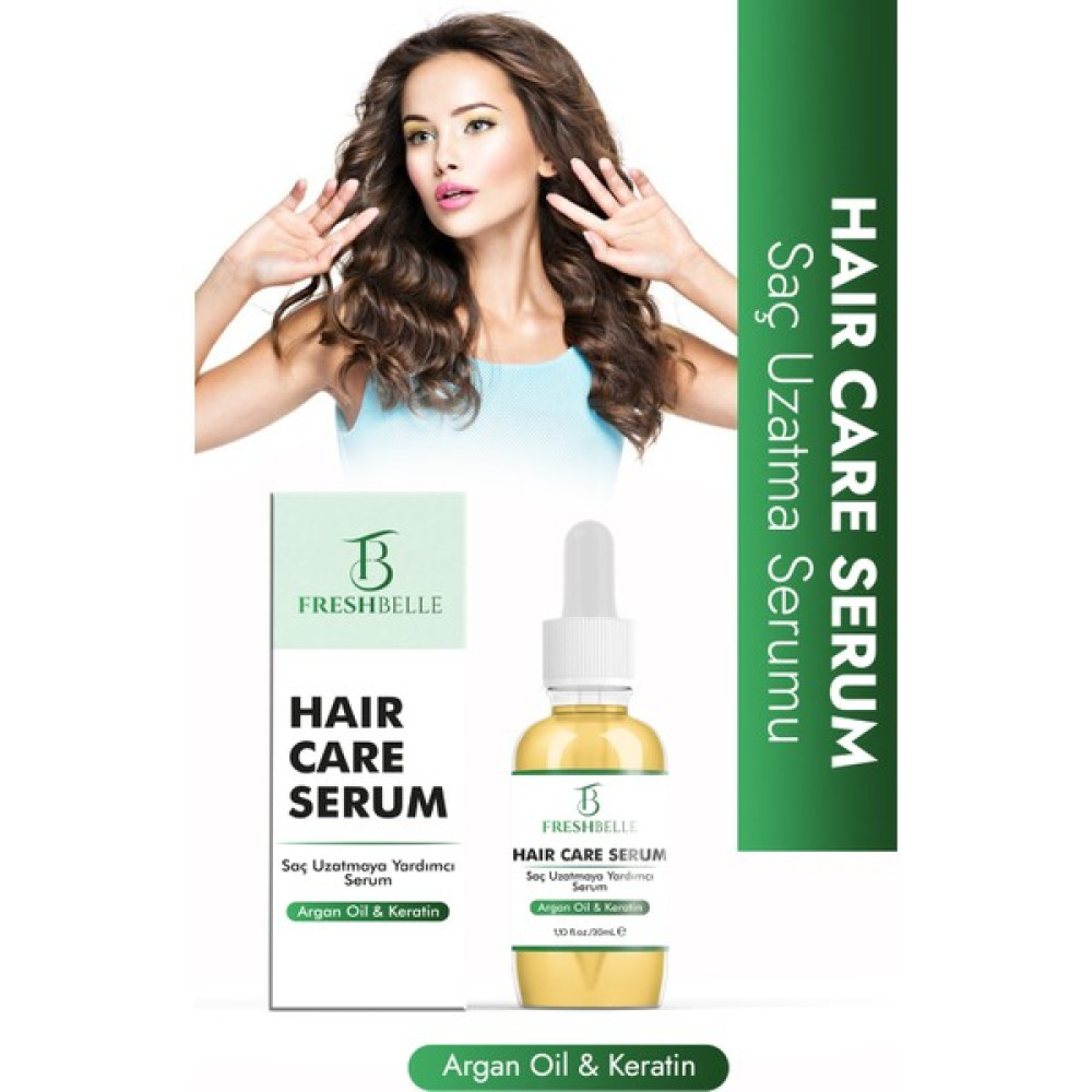 Fresh Belle Freshbelle Hızlı Saç Uzatma Serumu, Argan ve Keratin Özlü Dökülme Karşıtı ve Besleyici 30 ml Özel F - Renkli Saç Şekillendirici Sprey Fiyatı