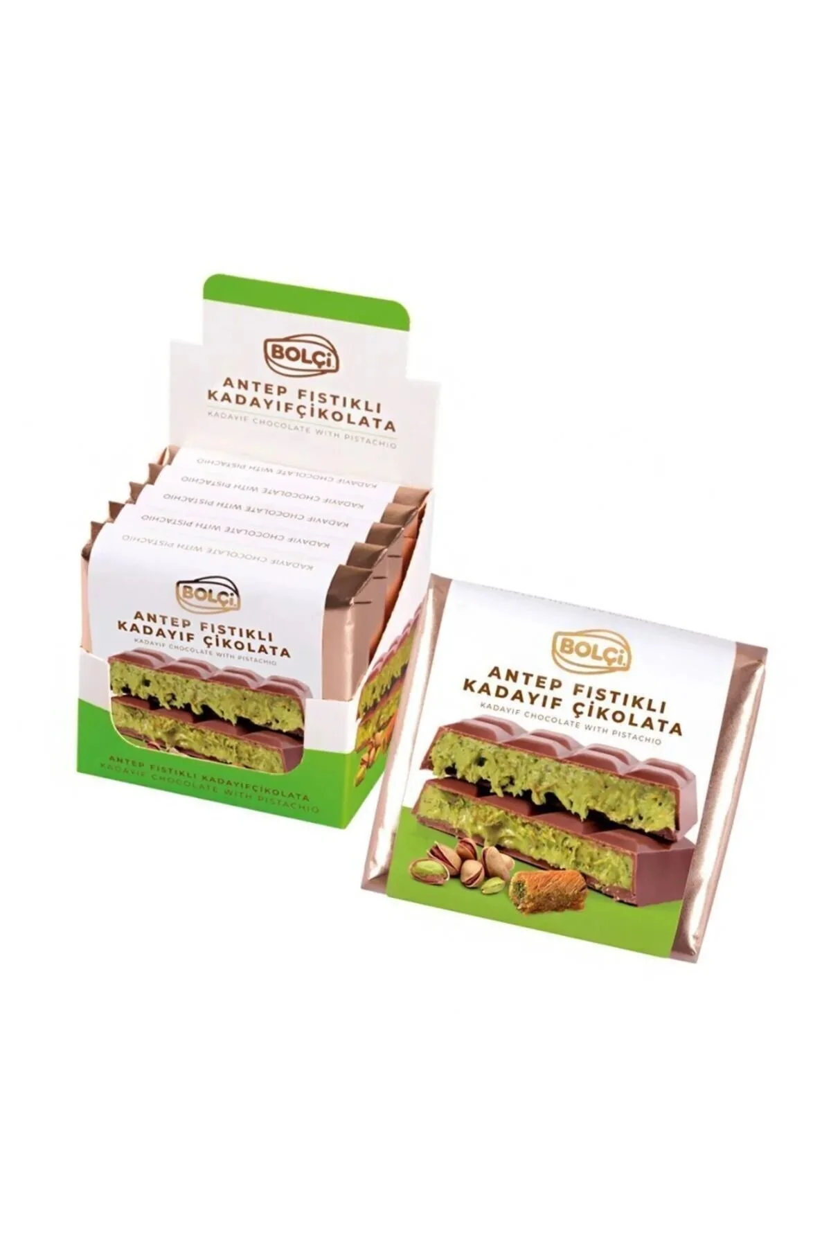 fresh in city antep fıstıklı kadayıf çikolata meşhur dubai çikolatası 100 gr x 1 adet" Çikolata ve Gofret Fiyatı