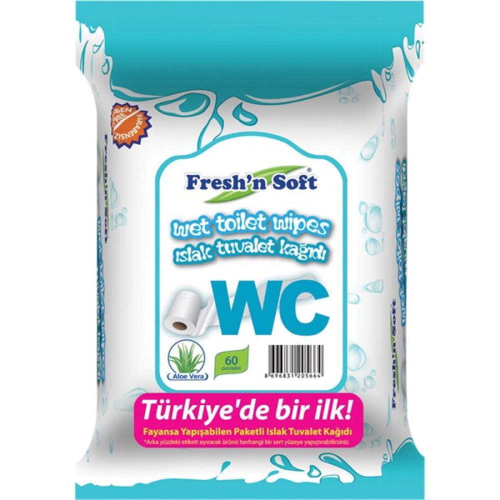 Fresh N Soft Islak Tuvalet Kağıdı 3'Lü Ekonomik Paket 180 Yaprak Tuvalet Kağıdı Fiyatı