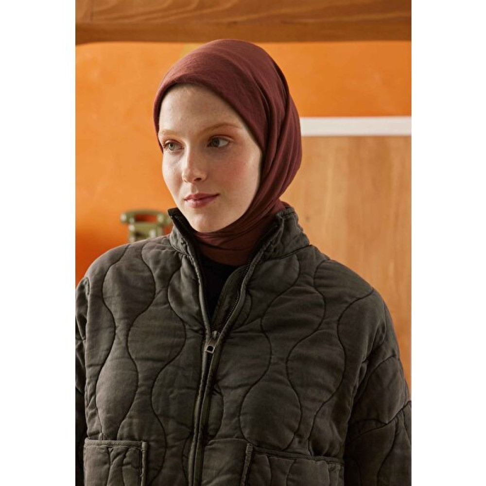 Fresh Scarfs Pamuk Crash Eşarp Kızılcık Eşarp Fiyatı