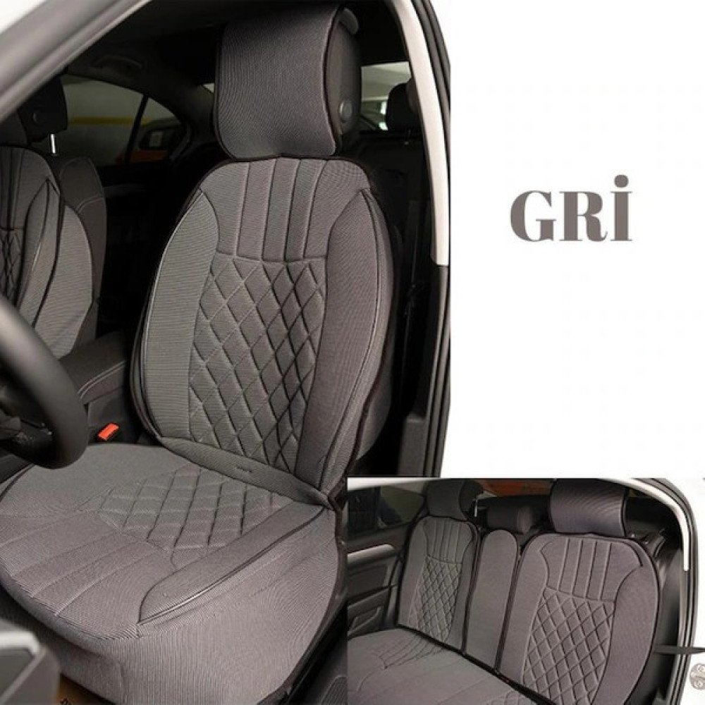 Fresh Start Kia Sorento Uyumlu Lüks Oto Koltuk Minderi Ön Arka 5'li Takım Gri Oto Boyaları Fiyatı