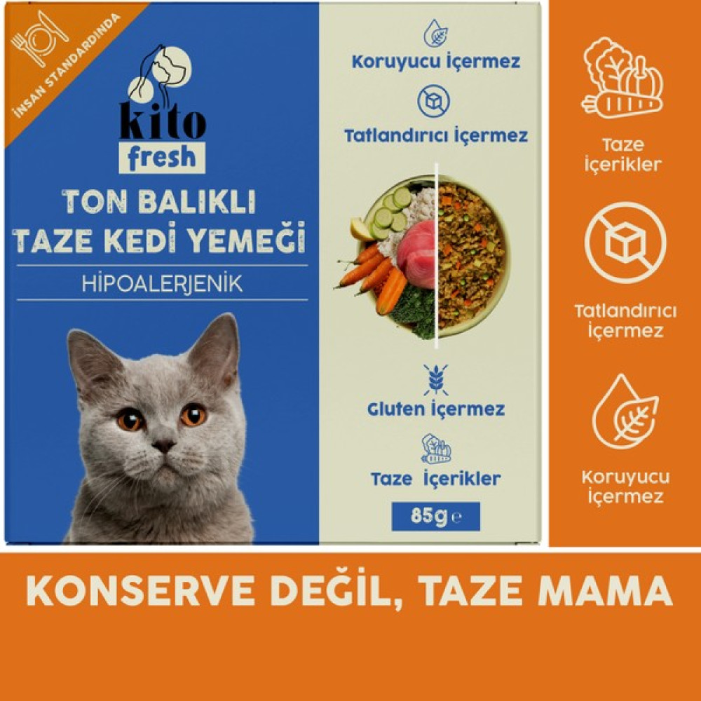 Fresh Ton Balıklı Kedi Yemeği 85 gr Evcil Hayvan Ürünleri Fiyatı