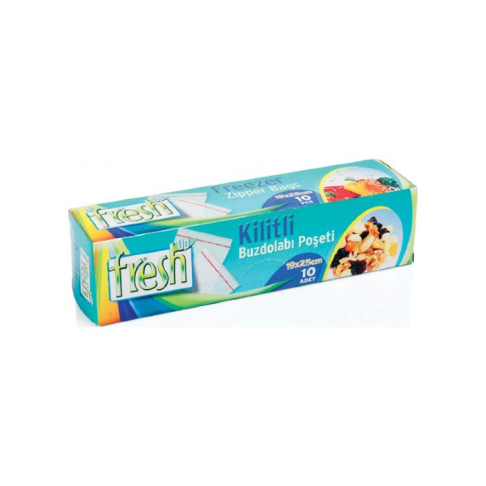 Fresh-Up Kilitli Buz Dolabı Poşeti 19x25 10 Adetli Fresh-Up Oto Boyaları Fiyatı