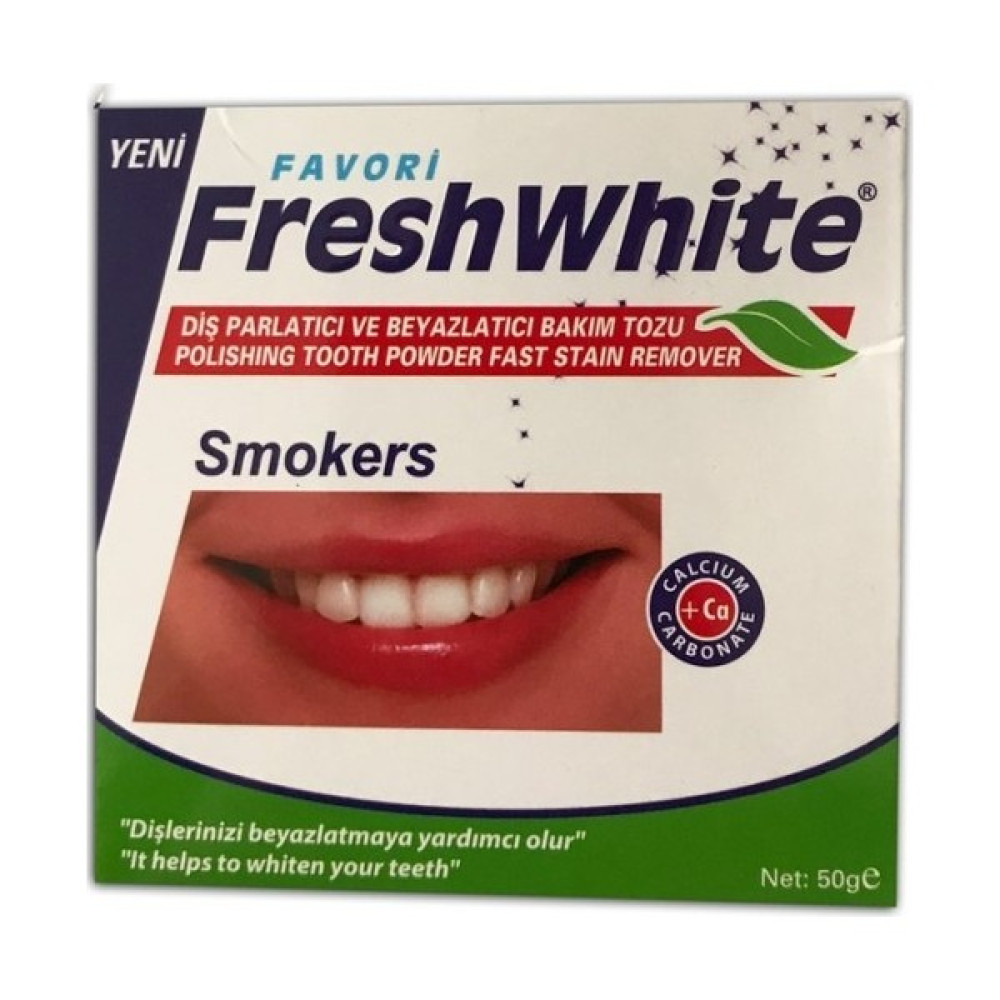 Fresh White Diş Parlatıcı ve Bakım Tozu 50 gr 3'lü Oto Boyaları Fiyatı