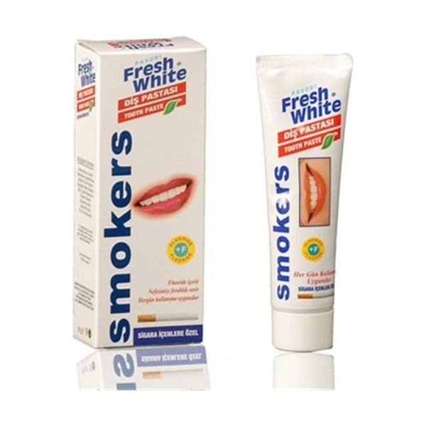 Fresh White Diş Pastası 90 Gr. - Smokers 5'li Paket Diğer Fiyatı