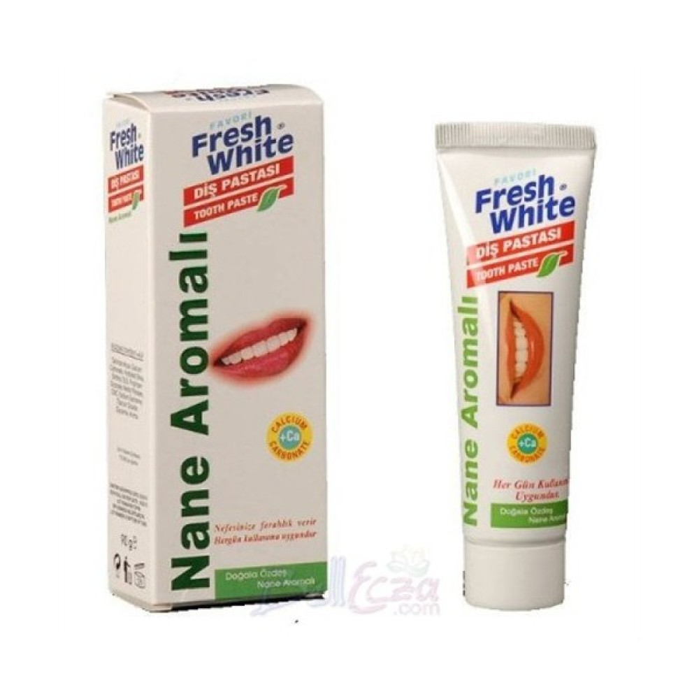 Fresh White Diş Pastası Nane Aromalı 75G Diş Macunları Fiyatı