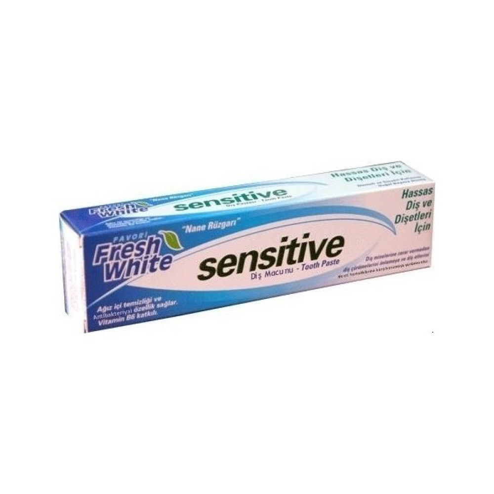 Fresh White Sensitive Diş Macunu 180 gr Diş Macunları Fiyatı