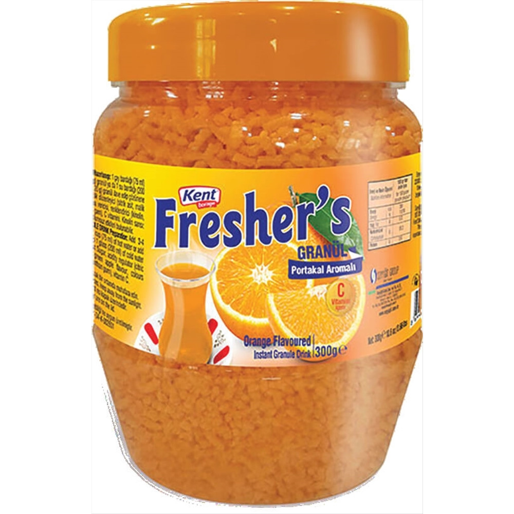 Fresher's Portakal Granül 300 g Soğuk Toz İçecekler Fiyatı