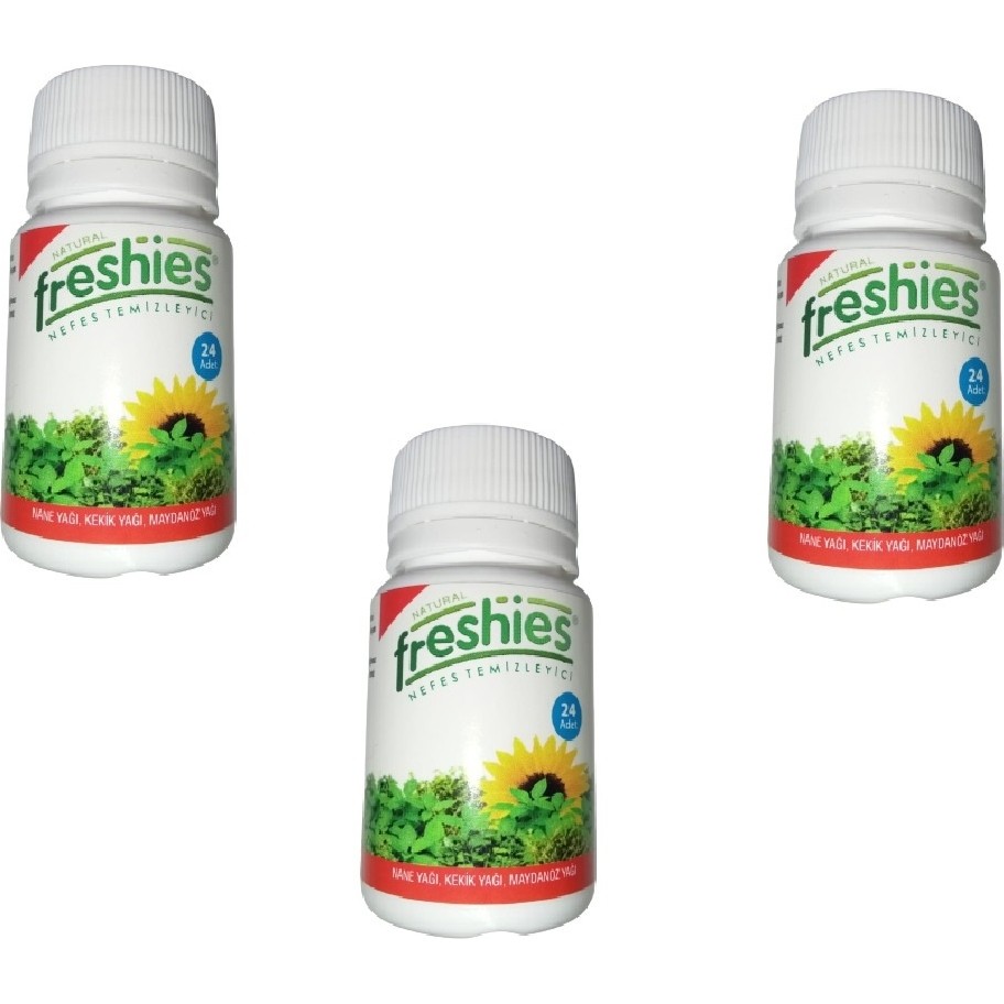 Freshies Ağız Gargarası 3x24 Kapsül Antibakteriyel Etkiyle Plak ve Tartar Karşıtı Diğer Fiyatı