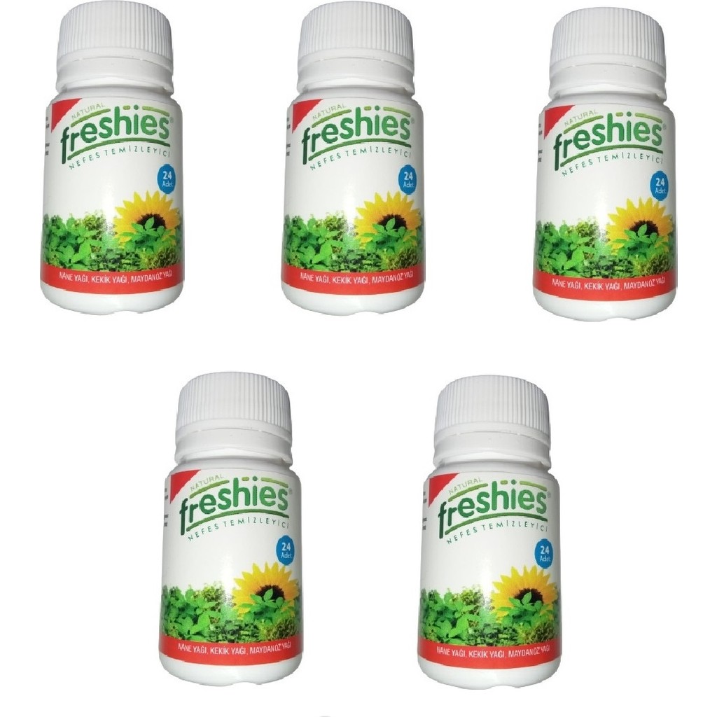 Freshies Ağız Kokusu Giderici Kapsülü 24'lü x 5 Diğer Fiyatı