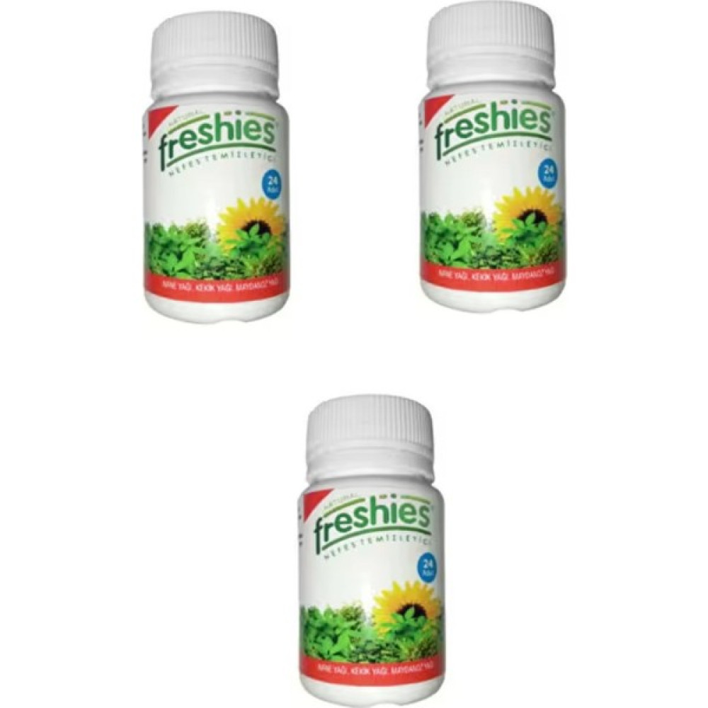 Freshies (Doğal Içerikli) Ağız Koku Giderici Kapsülü 24LÜ (3 Adet) Ağız Gargara ve Spreyi Fiyatı