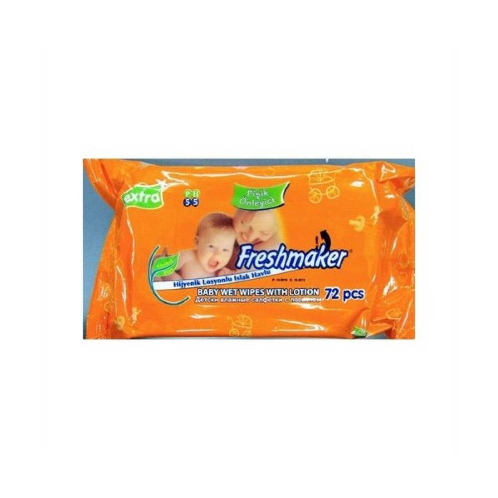 Freshmaker 72 Adet Pişik Önleyici Kremli Islak Havlu Mendil Bebek Bakım Fiyatı