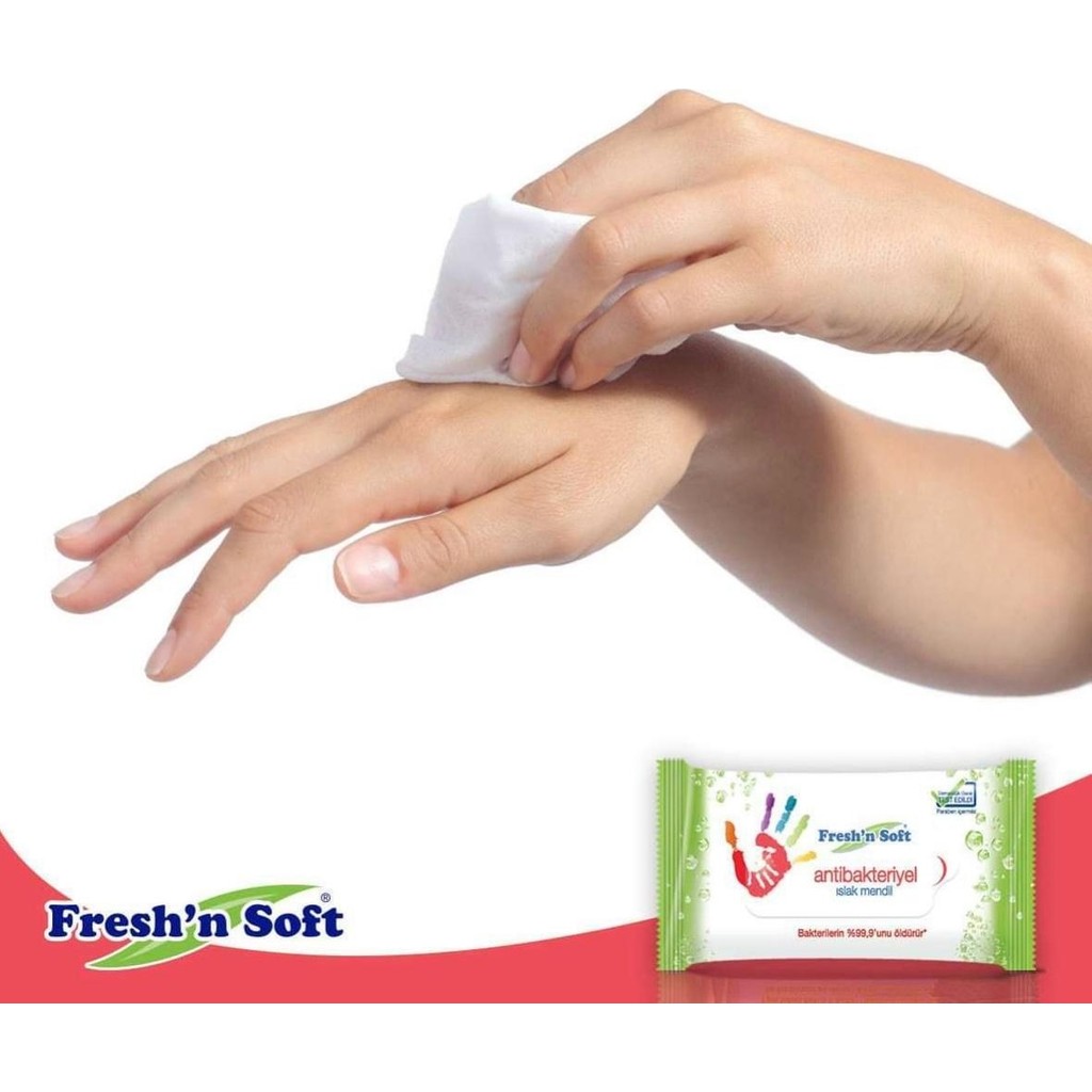 Fresh'n Soft Antibakteriyel Islak Havlu ( 6 Adet ) El / Yüz Havlusu Fiyatı