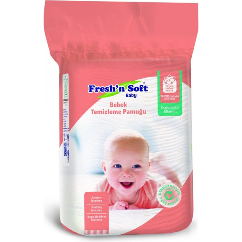 Fresh'n Soft Bebek Temizleme Pamuğu 60'lik Dikdörtgen Bebek Kulak Çubuğu Fiyatı