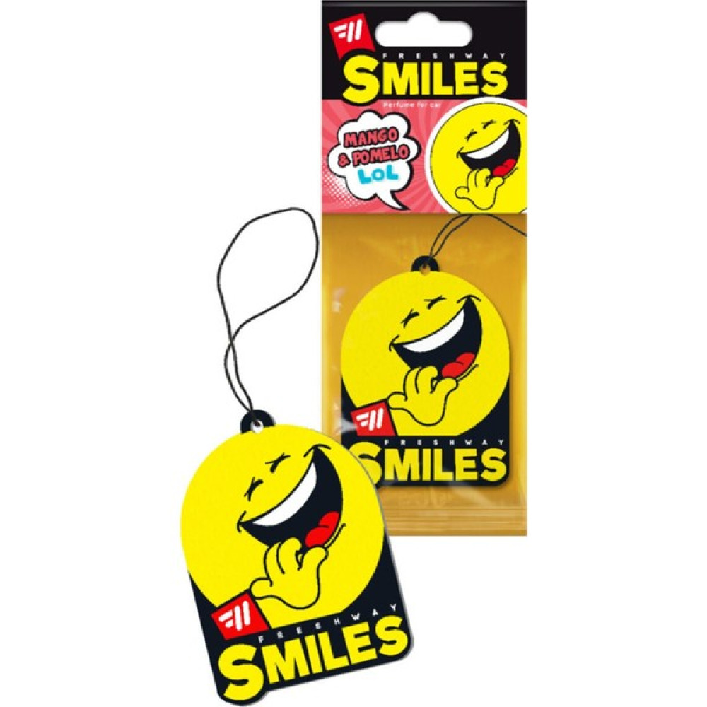 FreshWay Dry Smıle Kağıt Koku Mango And Pomelofresh Way Oto Kokuları Fiyatı