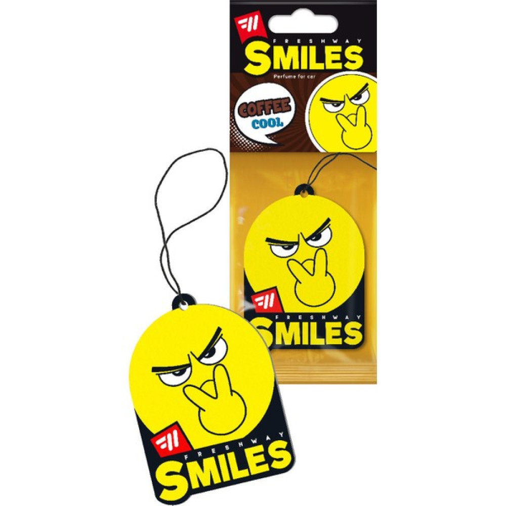 FreshWay Fresh Way Dry Smile Kağıt Asma Koku Coffee Oto Kokuları Fiyatı