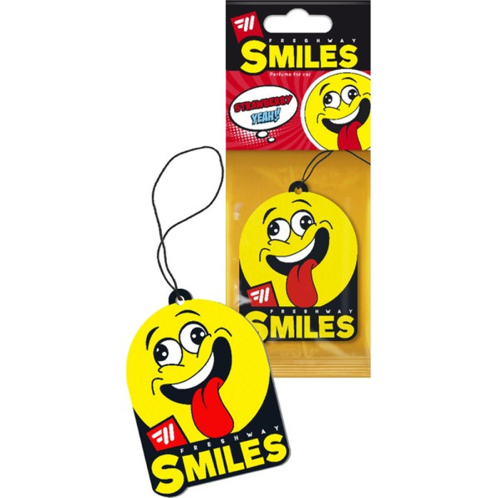 FreshWay Fresh Way Dry Smile Kağıt Asma Koku Strawberry Oto Kokuları Fiyatı