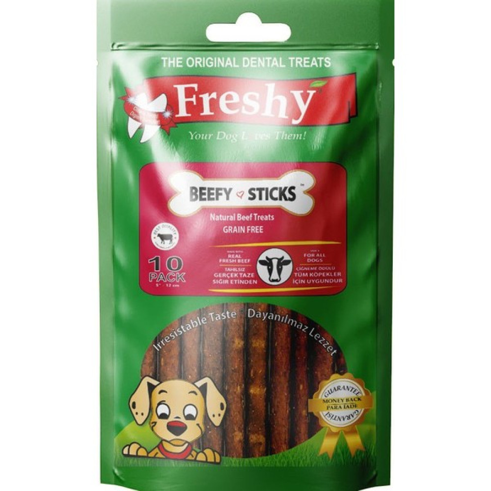 Freshy Beefy Sticks Gerçek Sığır Etli Köpek Ödül 10'lu Evcil Hayvan Ürünleri Fiyatı