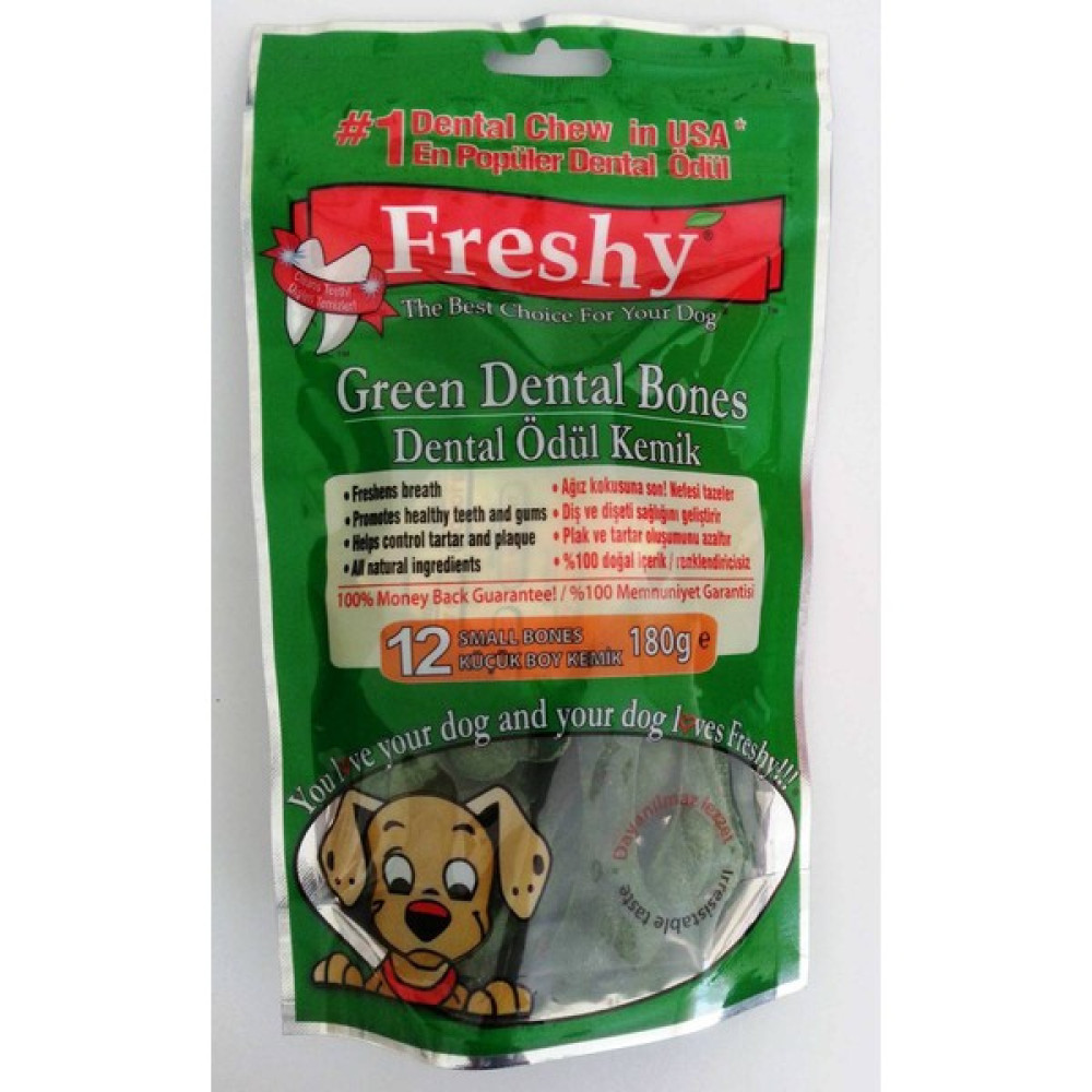 Freshy Dental Ödül Small 12'Li Ağız Kokusuna Son Evcil Hayvan Ürünleri Fiyatı