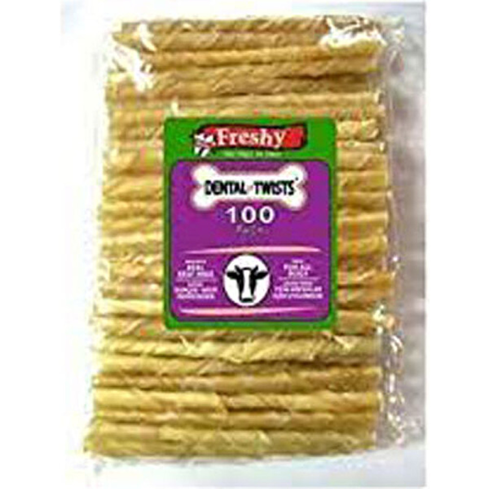 Freshy Dental Twists Naturel Burgu Çubuk 100'LÜ 600 gr Evcil Hayvan Ürünleri Fiyatı