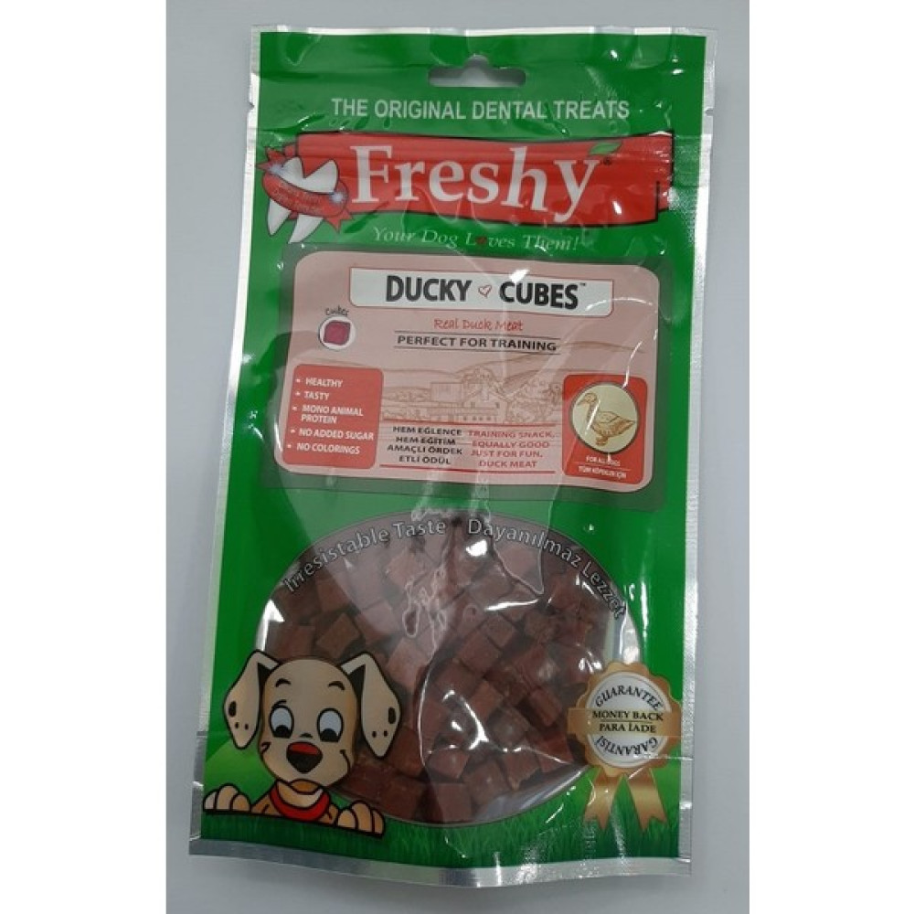 Freshy Ducky Cubes Taze Ördek Etinden Küp Ödül Maması Evcil Hayvan Ürünleri Fiyatı