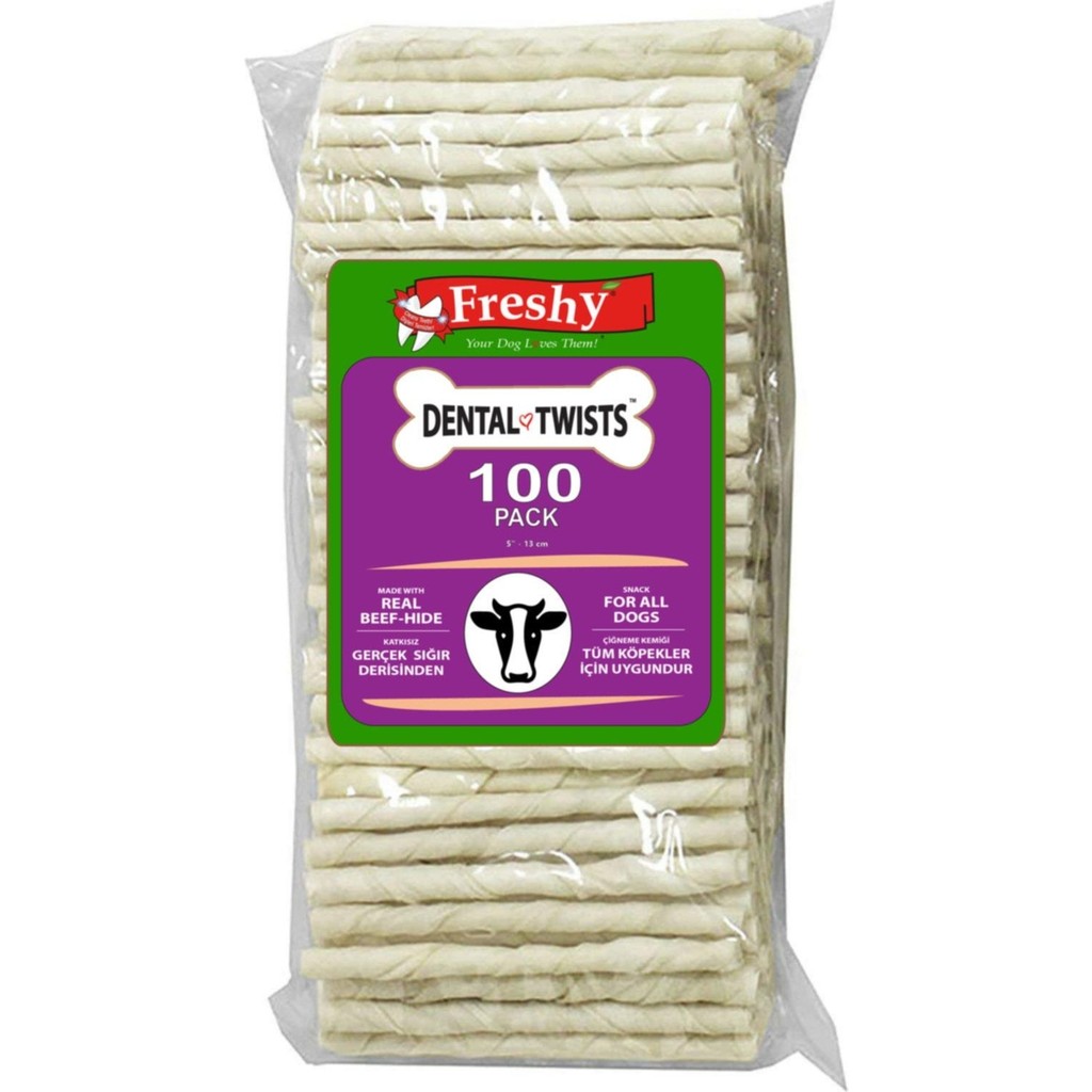 Freshy Freshygrimbi Freshy Dental Twists - Beyaz Burgru Çubuk - 100'LÜ Megra Paket - 600 gram SSD / Solid State Drive Fiyatı