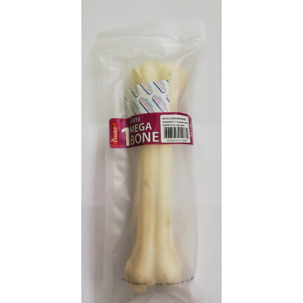 Freshy Sütlü Deri Köpek Kemiği 25 cm - 220 gr Evcil Hayvan Ürünleri Fiyatı