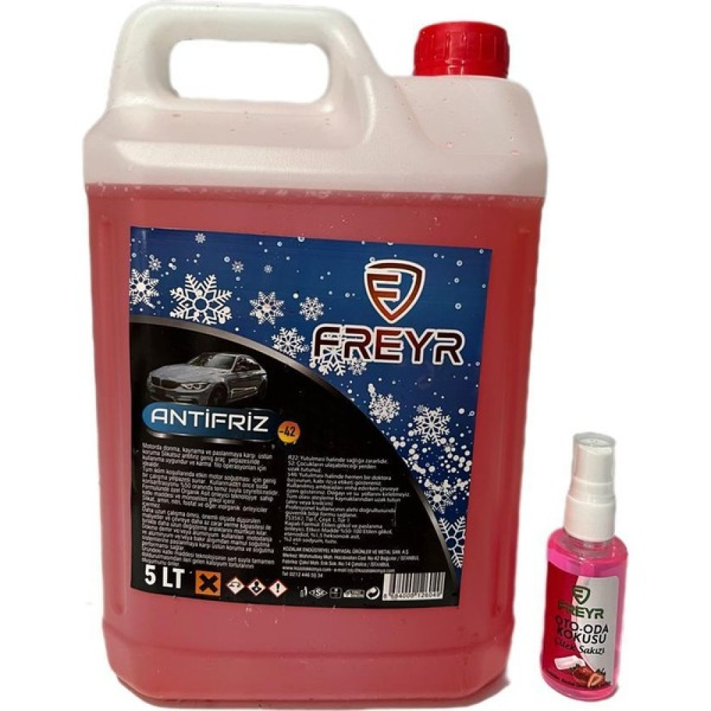 Freyr 4 Mevsim-42 Kırmızı Antifriz 5 lt ( Üretim Tarihi 2023 ) Antifiriz Fiyatı