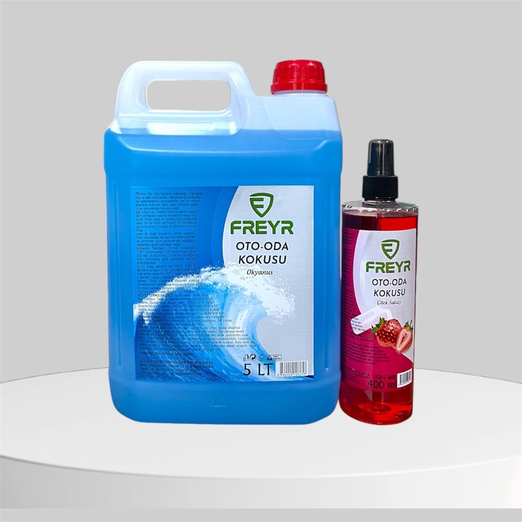 Freyr Ev Araç Ortam Kokusu 5 Lt+400 Ml ( Okyanus-Çilek Sakız) Evcil Hayvan Ürünleri Fiyatı