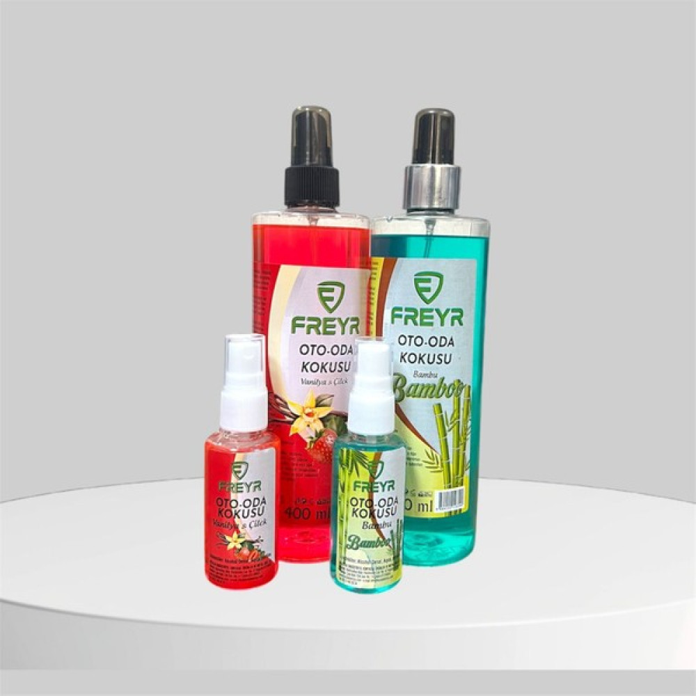 Freyr Ev Ve Araç Kokusu 2Li 2X400Ml Ve 2Li 2X50Ml (Vanilyaçilek,Bambu) Oto Boyaları Fiyatı