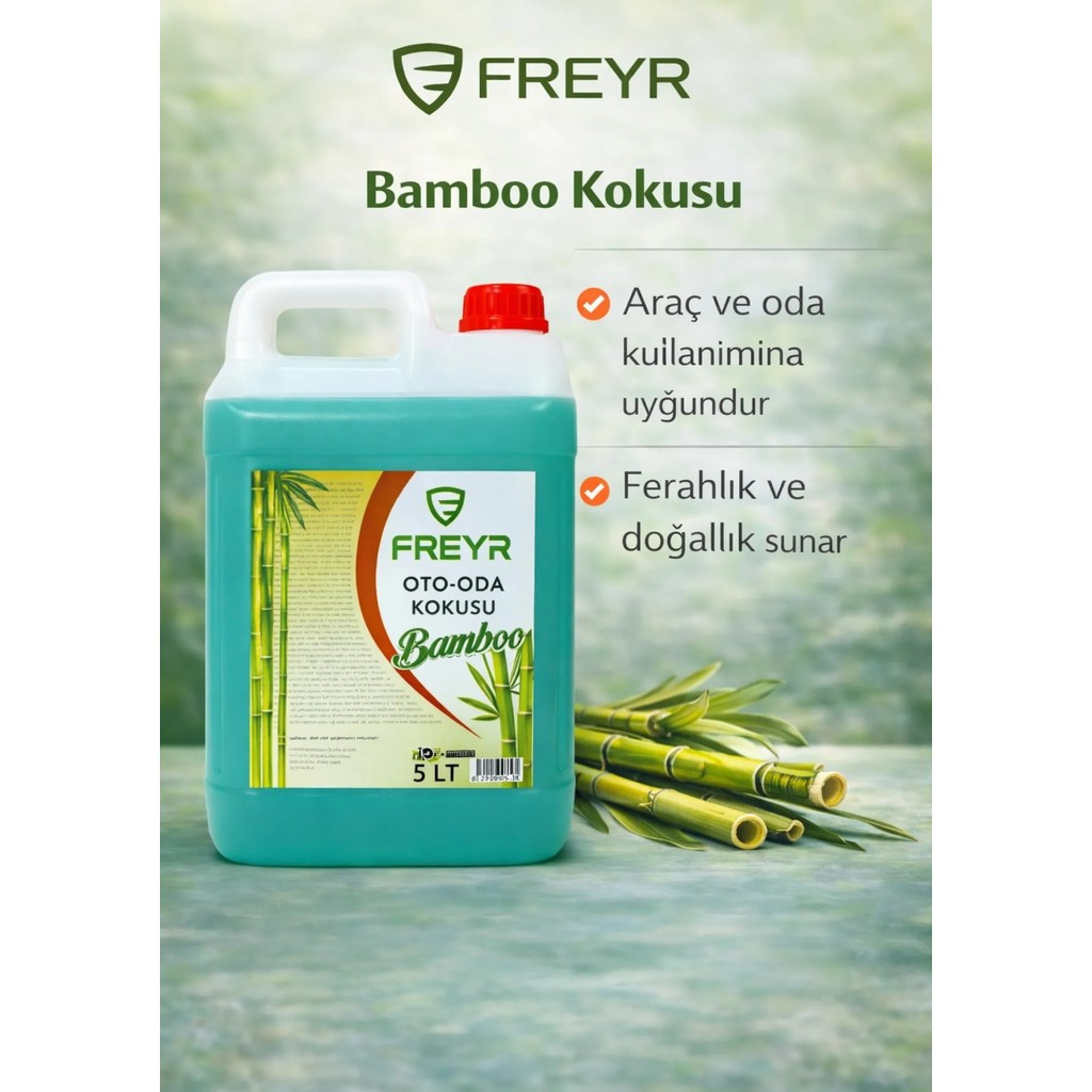 Freyr Özel Bambu Oto Kokusu 5 Litre | Oda & Araç Koku Parfümü | Sprey Ortam Parfümü - 5 LT Evcil Hayvan Ürünleri Fiyatı